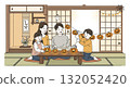 Light up your room with warm lights! Halloween decorations for your Japanese-style room 132052420