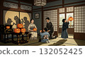 A veranda lined with lanterns! Preparing for a Japanese-style Halloween 132052425