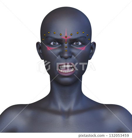 Close-up of a woman's face Close-up of a woman's face 132053459