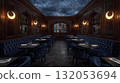 A cafe restaurant inspired by the night sky 132053694