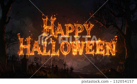 Halloween material 132054157