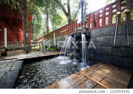 Iwakiyama Shrine's Chozuya (Hirosaki City, Aomori Prefecture) Iwakiyama Shrine's Chozuya (Hirosaki City, Aomori Prefecture) 132054592
