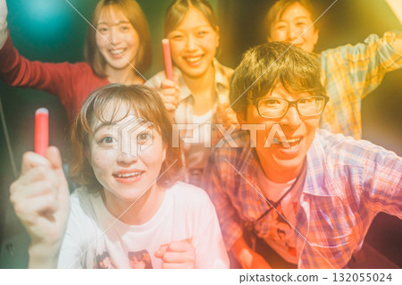 person, event, cheering 132055024