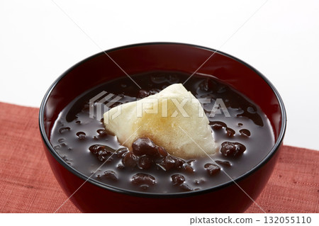 看起來很美味的米粥的圖片 132055110