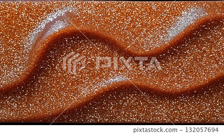 Shimmering abstract metallic texture with glittering waves and sparkles Shimmering abstract metallic texture with glittering waves and sparkles 132057694