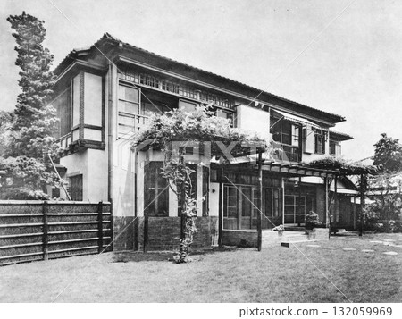 Prewar architecture, modern architecture, Showa era houses Prewar architecture, modern architecture, Showa era houses 132059969