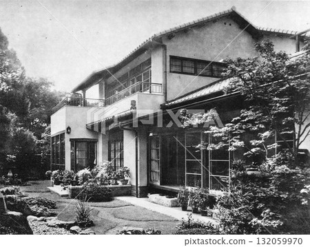 Prewar architecture, modern architecture, Showa era houses 132059970