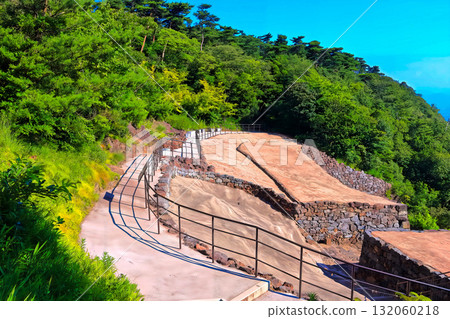 [Kagawa Prefecture] The ruins of Yashima Castle, famous for the Genpei War 132060218