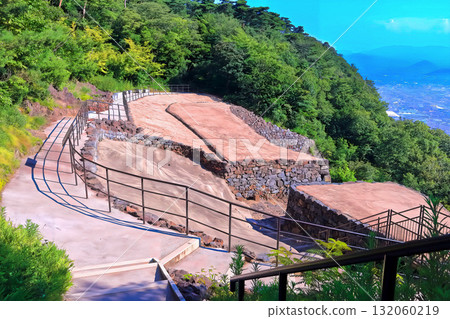 [Kagawa Prefecture] The ruins of Yashima Castle, famous for the Genpei War 132060219