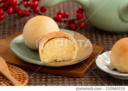 Mid-Autumn Festival Mooncake Small Mooncake Mung Bean Plum Mid-Autumn Festival Mooncake げっぺい Mid-Autumn Festival Mooncake Small Mooncake Mung Bean Plum Mid-Autumn Festival Mooncake げっぺい 132060316