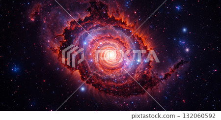 太空中超新星爆炸的影像 132060592