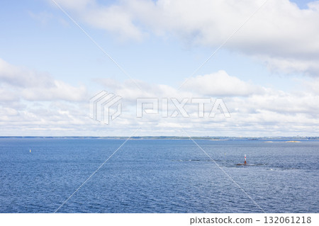 View of the Gulf of Finland, Europe from a ferry 132061218