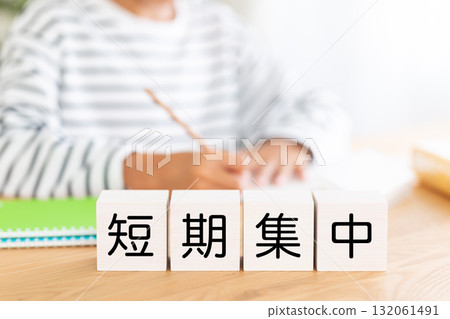 一名小學男孩正在參加短期密集課程 一名小學男孩正在參加短期密集課程 132061491