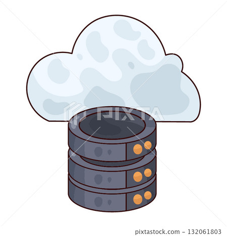 illustration of database 132061803