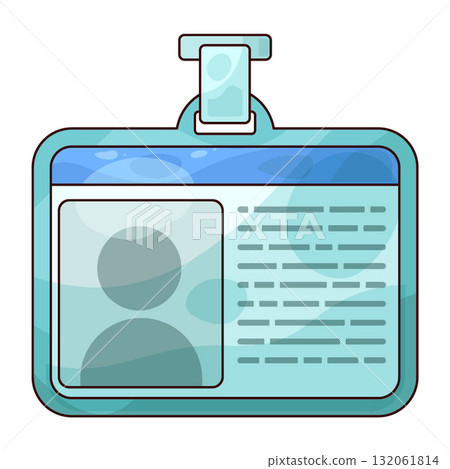 illustration of ID Card 132061814