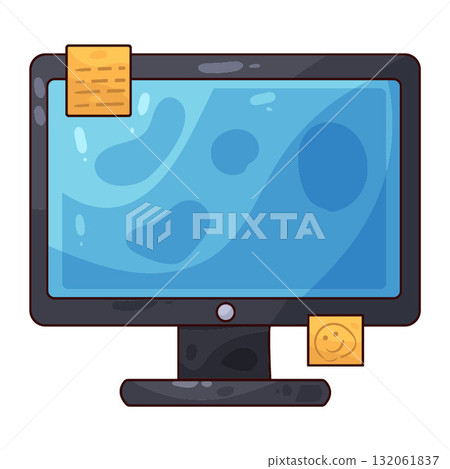 illustration of Computer illustration of Computer 132061837