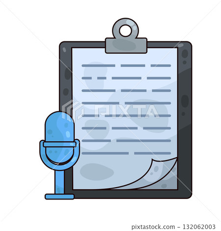 illustration of Audio File illustration of Audio File 132062003