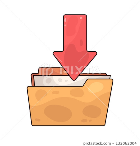 illustration of Download illustration of Download 132062004