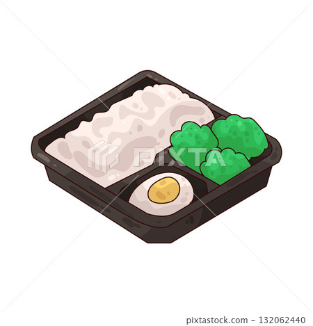 illustration of Bento Box 132062440