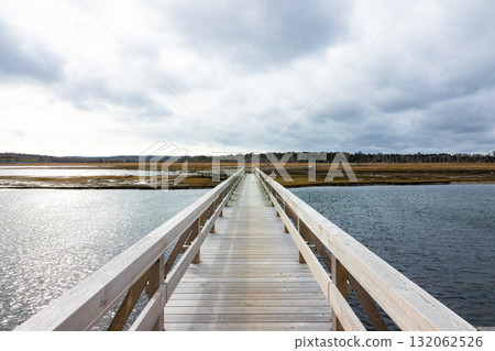 北海道根室市春國台的秋日景色，充滿悠遠的氣息 132062526