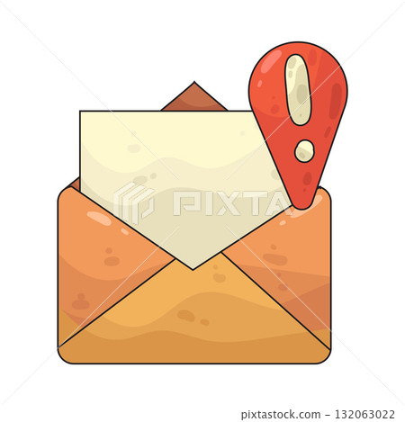 illustration of Email Notification 132063022