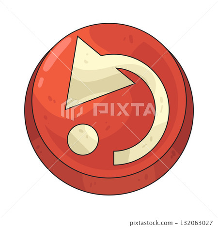 illustration of Replay Button illustration of Replay Button 132063027