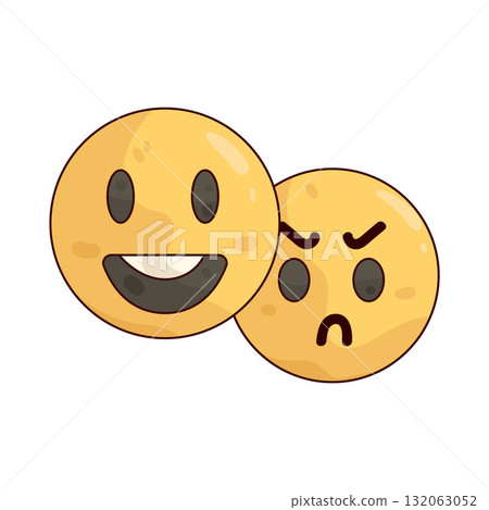illustration of Reaction Emoji 132063052