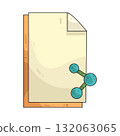 illustration of File Sharing 132063065