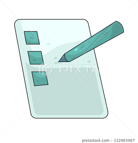 illustration of Notes Taking illustration of Notes Taking 132063067