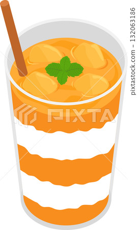 Mango lassi (single item) Mango lassi (single item) 132063186