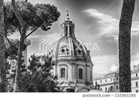 Church of the Most Holy Name of Mary, Rome, Italy 132063298