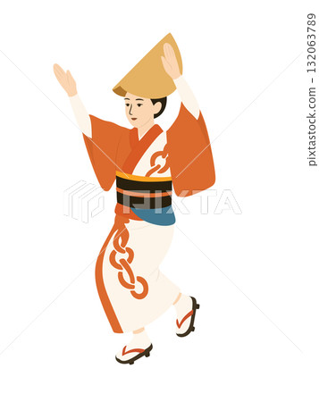 阿波舞插圖，阿波舞 132063789