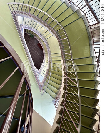 Spiral staircase Umanoyama Observation Deck 132063816