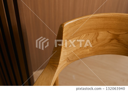 Close up wood modern design chairs Close up wood modern design chairs 132063940