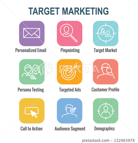 Icon Set for Marketing Strategy - SEO, mobile optimization, brainstorming, social media, data analytics, etc Icon Set for Marketing Strategy - SEO, mobile optimization, brainstorming, social media, data analytics, etc 132063978