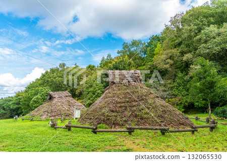 島根郡：重建的古神谷歷史公園古民居 132065530