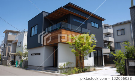 簡易日式兩層住宅、獨立式住宅 簡易日式兩層住宅、獨立式住宅 132066028