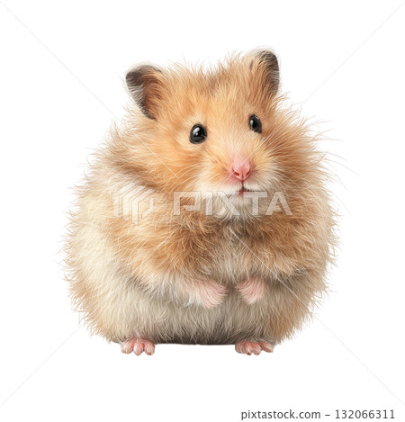 可愛的倉鼠插畫 可愛的倉鼠插畫 132066311