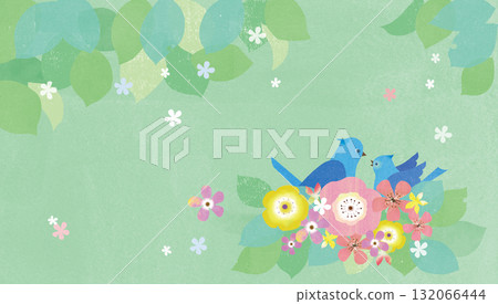 鳥父母和孩子 132066444