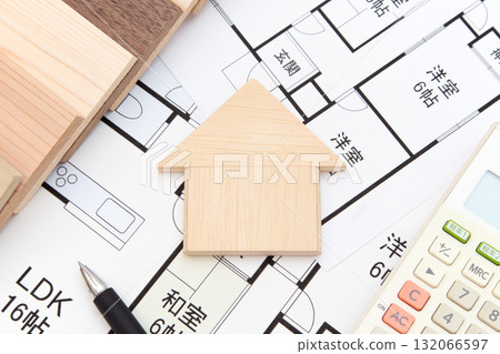 House and architectural drawings House and architectural drawings 132066597