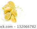 Fresh lemon fruit 132066782