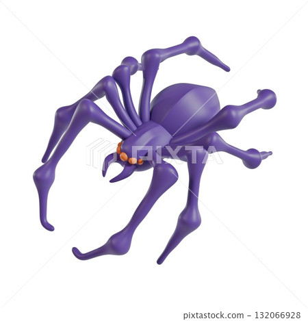 Halloween icon Spider 3D 132066928