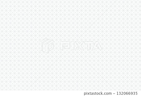 Futuristic pattern background with beige geometric triangular grid on white background 132066935