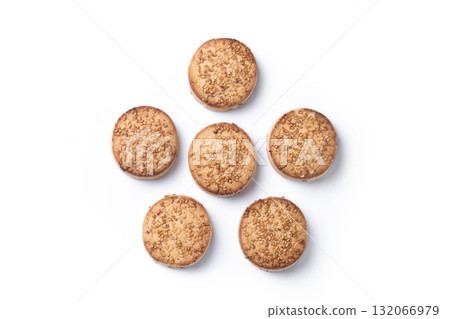 Traditional Spanish mantecados dessert 132066979