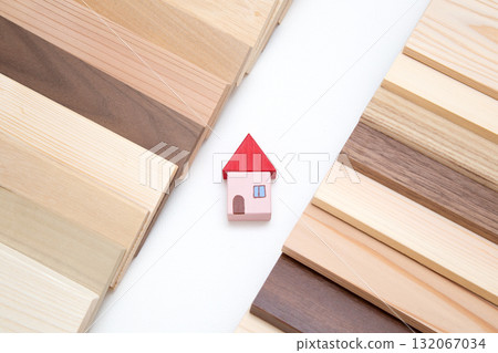 Housing and various types of wood Home building images Housing and various types of wood Home building images 132067034