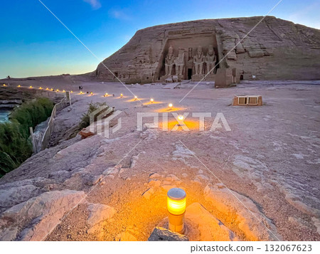 Abu Simbel Temple Sound and Light Show, Egypt Abu Simbel Temple Sound and Light Show, Egypt 132067623