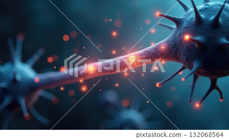 Synaptic Transmission Process with Glowing Neurotransmitters Synaptic Transmission Process with Glowing Neurotransmitters 132068564