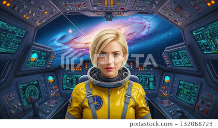 宇航員 女生 女孩 132068723