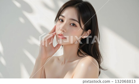 美麗的女人美麗形象 132068813