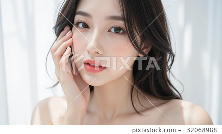 Beautiful woman beauty image Beautiful woman beauty image 132068988